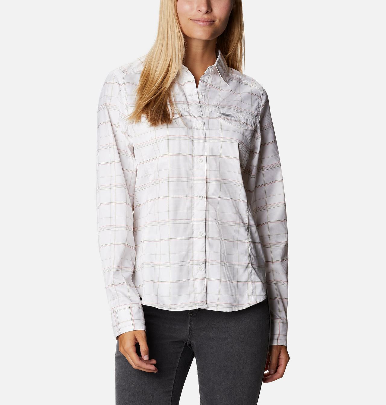 Women’s Silver Ridge™ Lite Plaid Long Sleeve Shirt 1