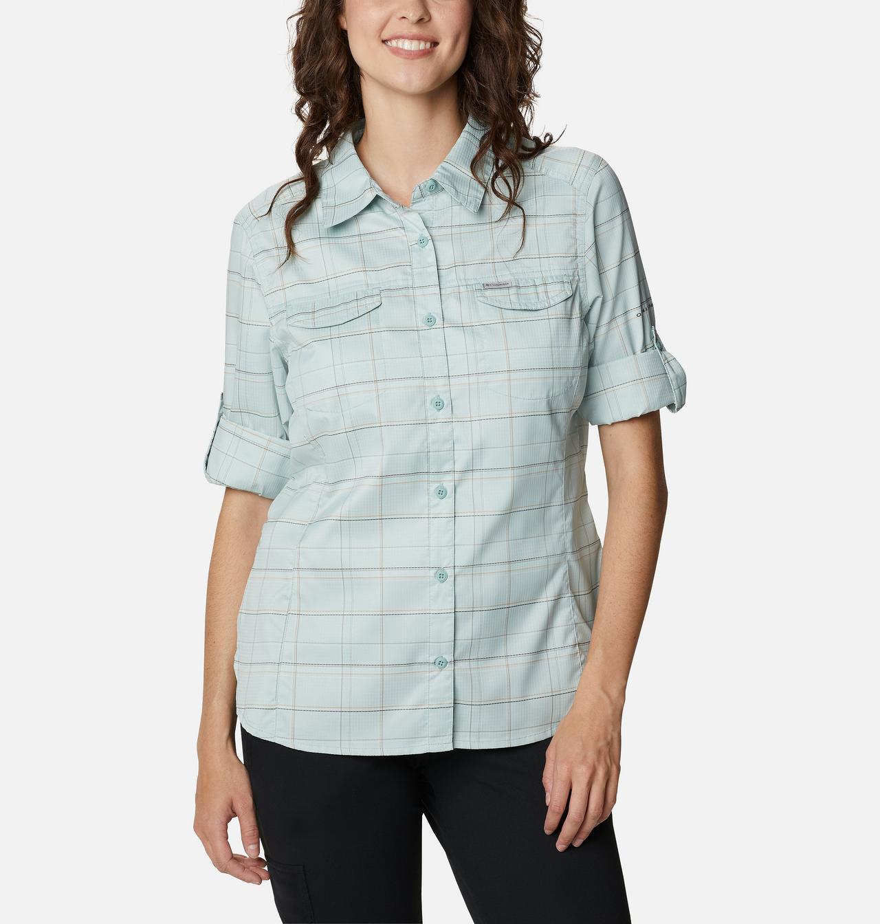 Women’s Silver Ridge™ Lite Plaid Long Sleeve Shirt 6
