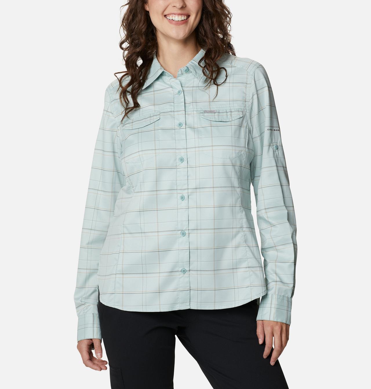 Women’s Silver Ridge™ Lite Plaid Long Sleeve Shirt 1