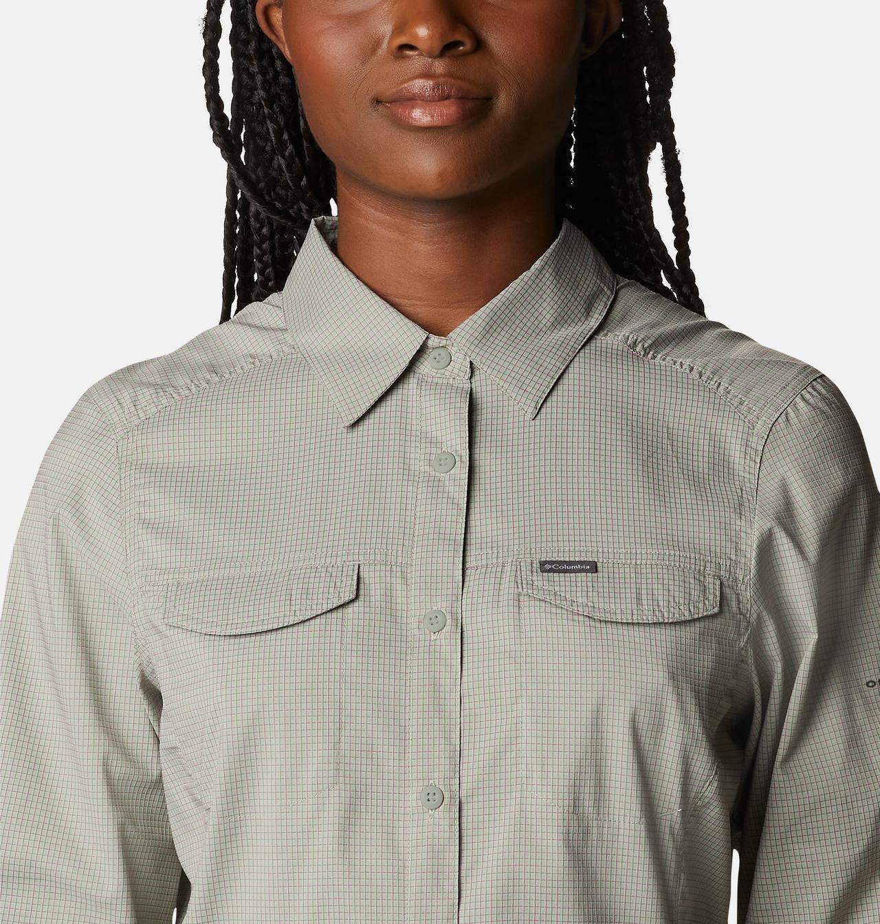 Chemise manches longues à carreaux Silver Ridge™ Lite pour femme 4