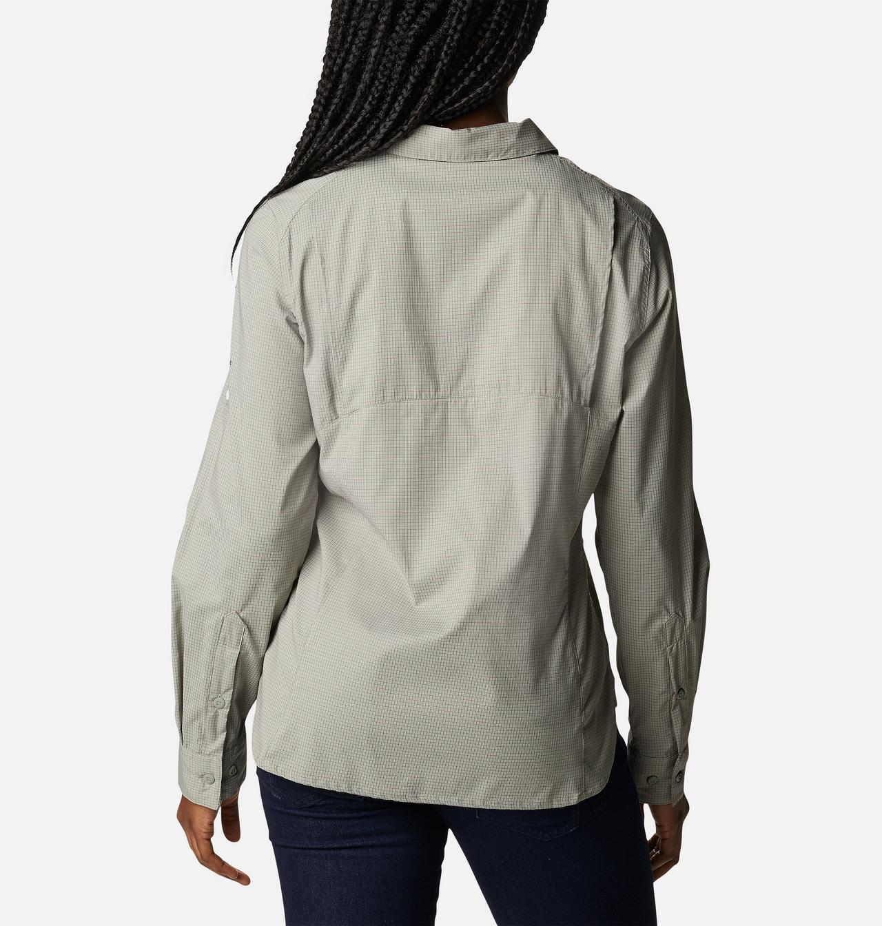 Chemise manches longues à carreaux Silver Ridge™ Lite pour femme 2
