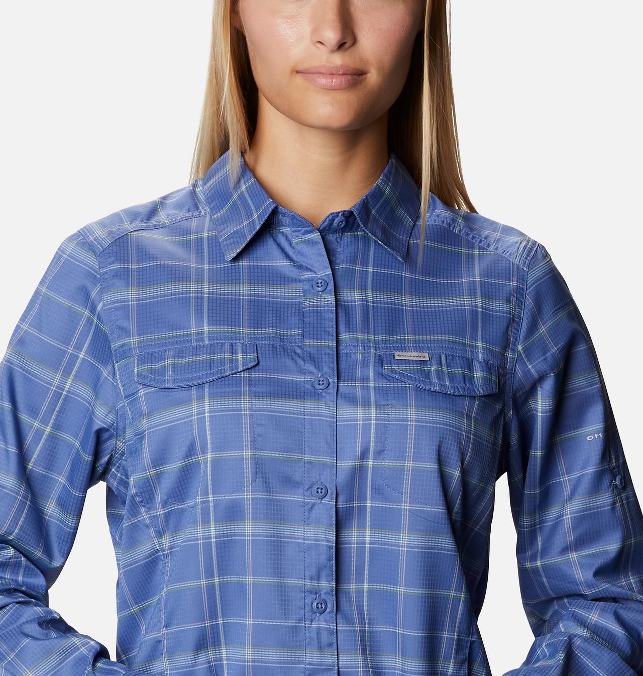 Women’s Silver Ridge™ Lite Plaid Long Sleeve Shirt 4