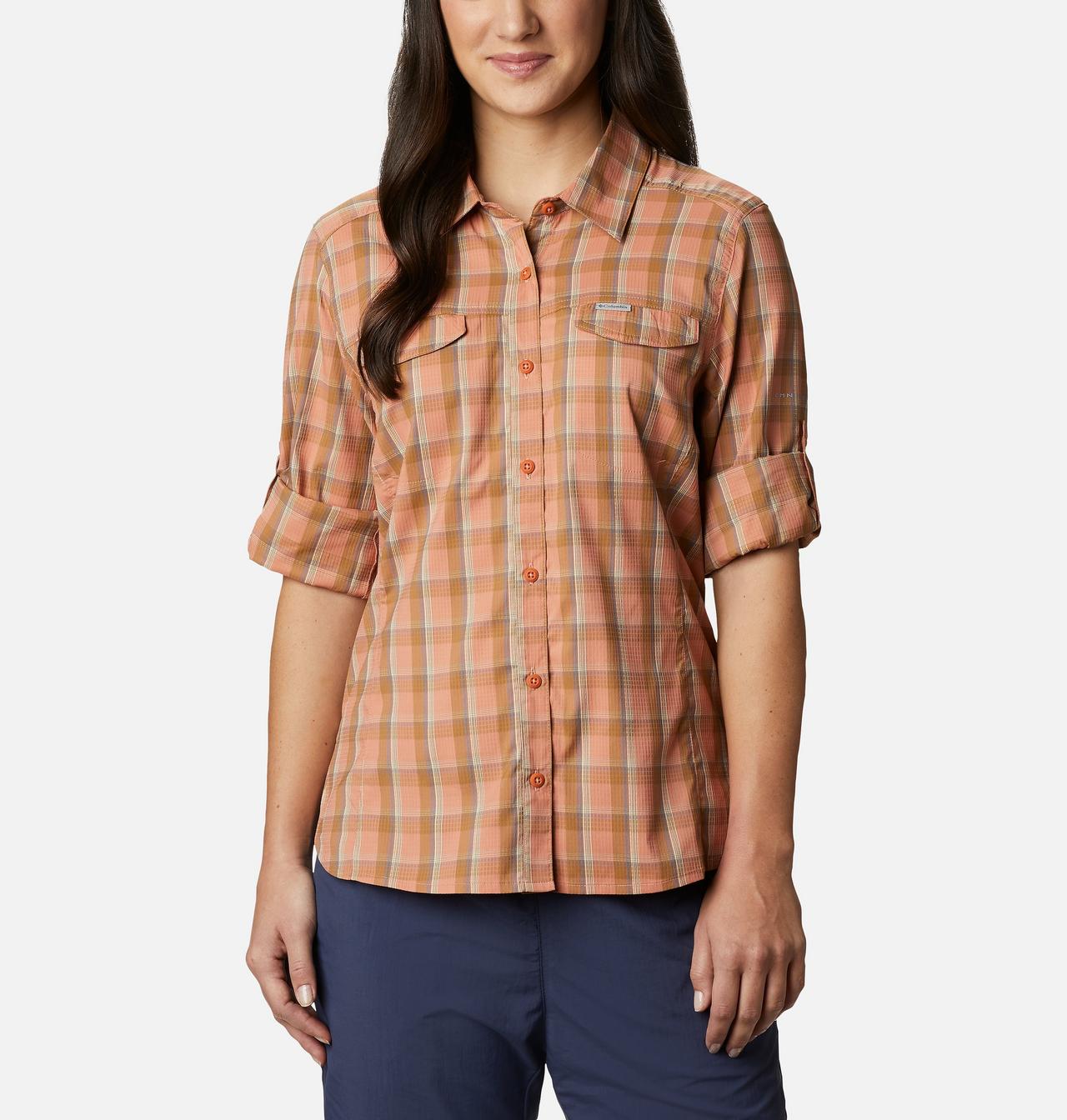 Women’s Silver Ridge™ Lite Plaid Long Sleeve Shirt 7