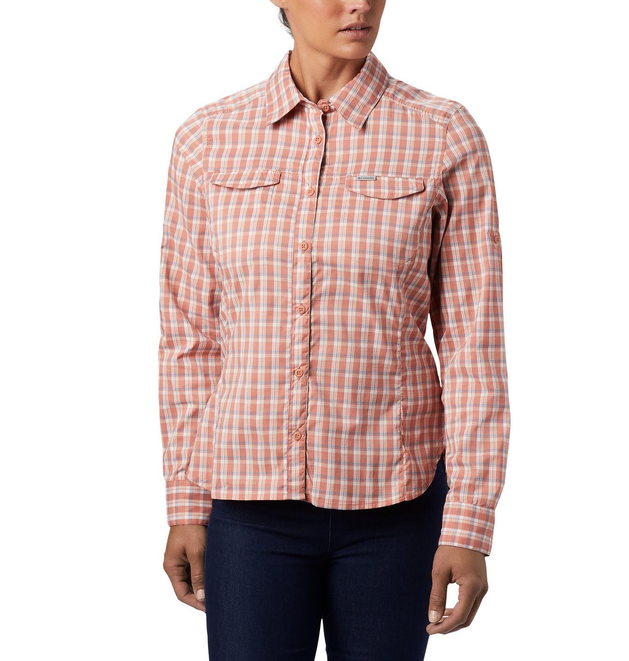 Women’s Silver Ridge™ Lite Plaid Long Sleeve Shirt 1