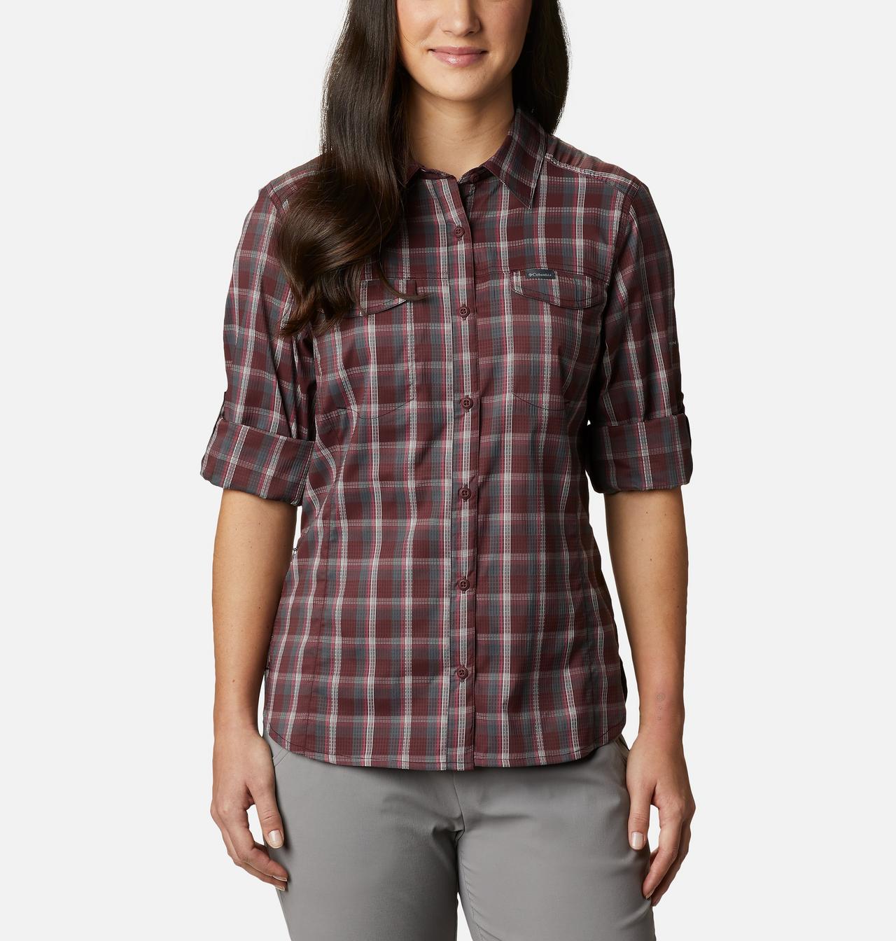 Women’s Silver Ridge™ Lite Plaid Long Sleeve Shirt 7