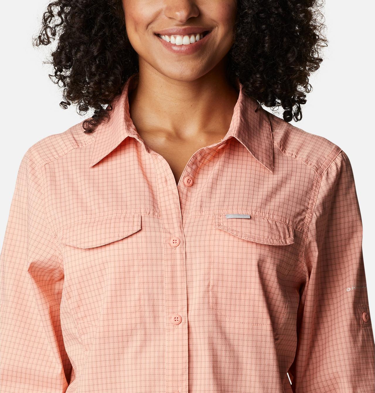 Chemise manches longues à carreaux Silver Ridge™ Lite pour femme 4