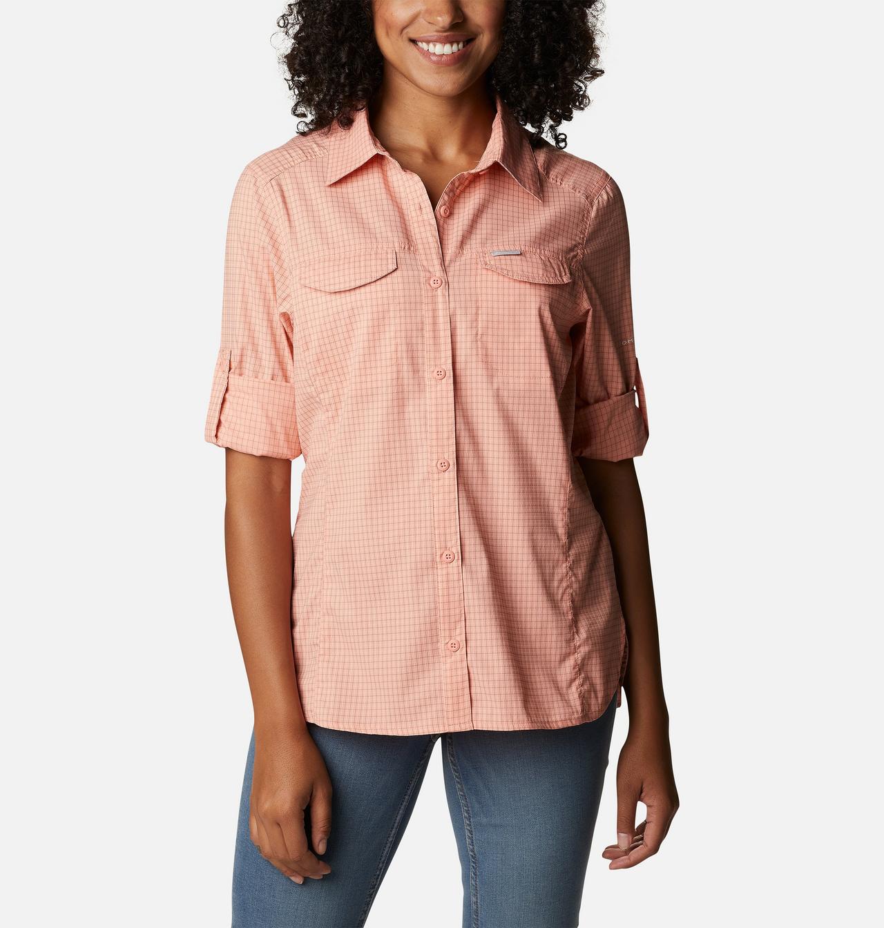 Chemise manches longues à carreaux Silver Ridge™ Lite pour femme 7