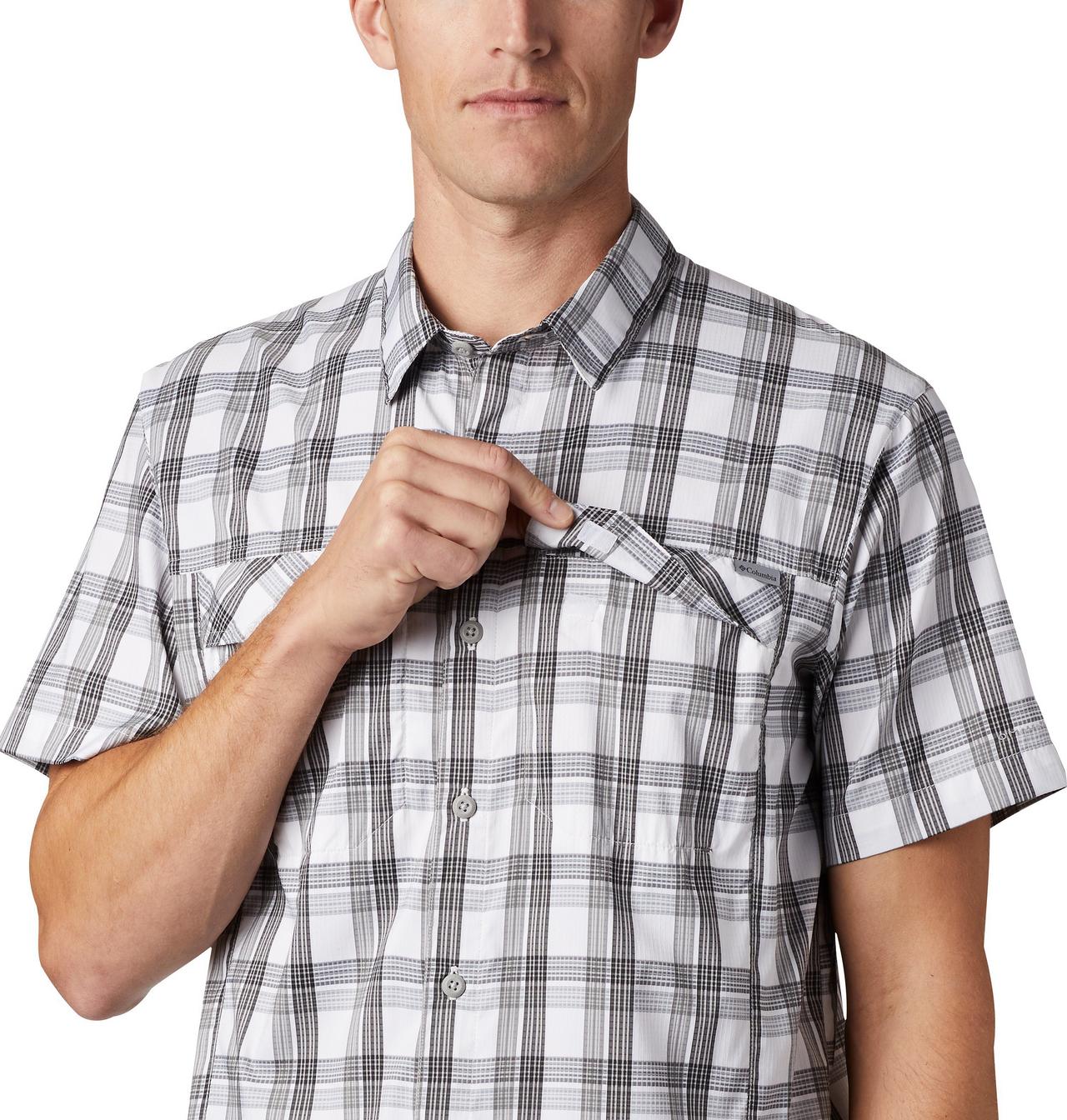 Men's Silver Ridge Lite Plaid™ Short Sleeve Shirt 5