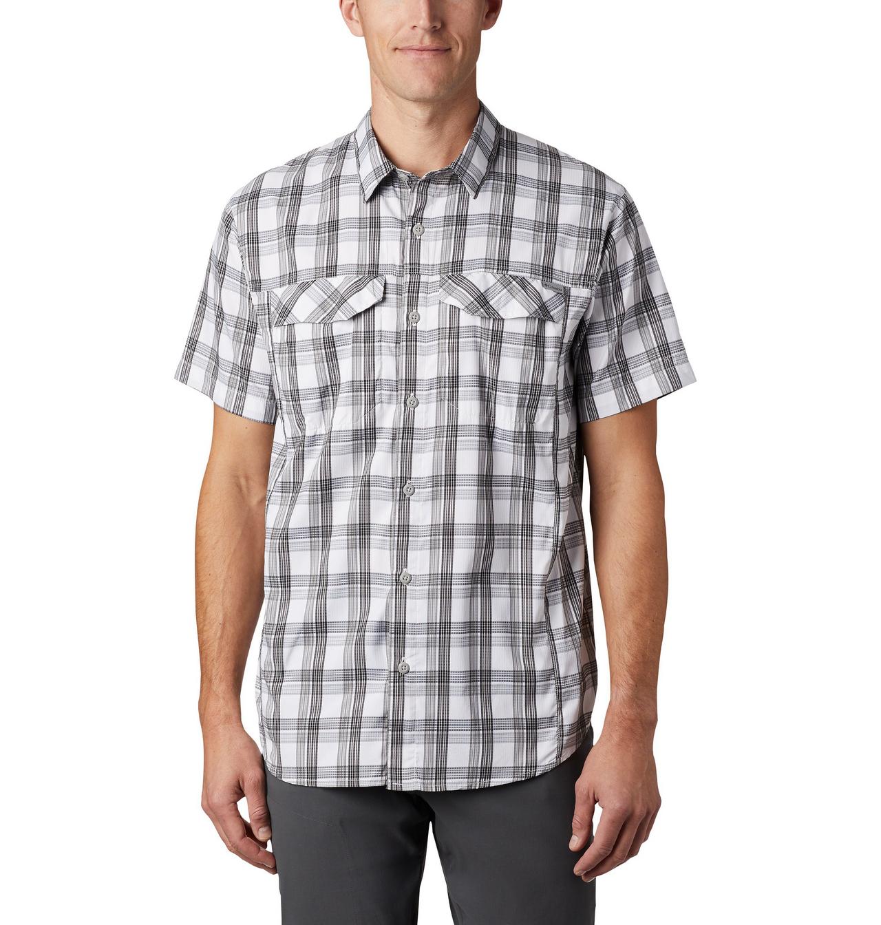 Men's Silver Ridge Lite Plaid™ Short Sleeve Shirt 1