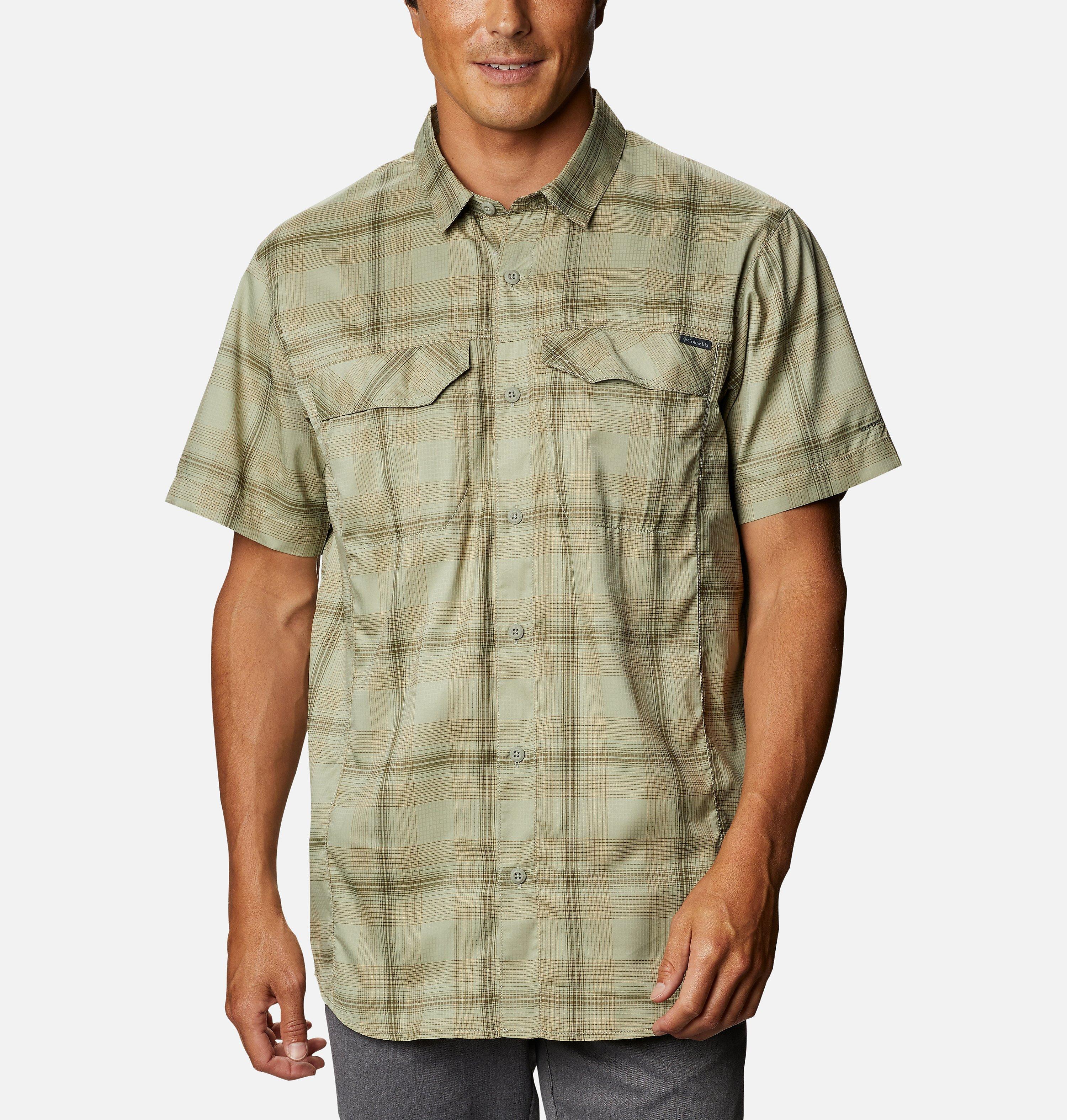 Men's Silver Ridge Lite Plaid™ Short Sleeve Shirt 1