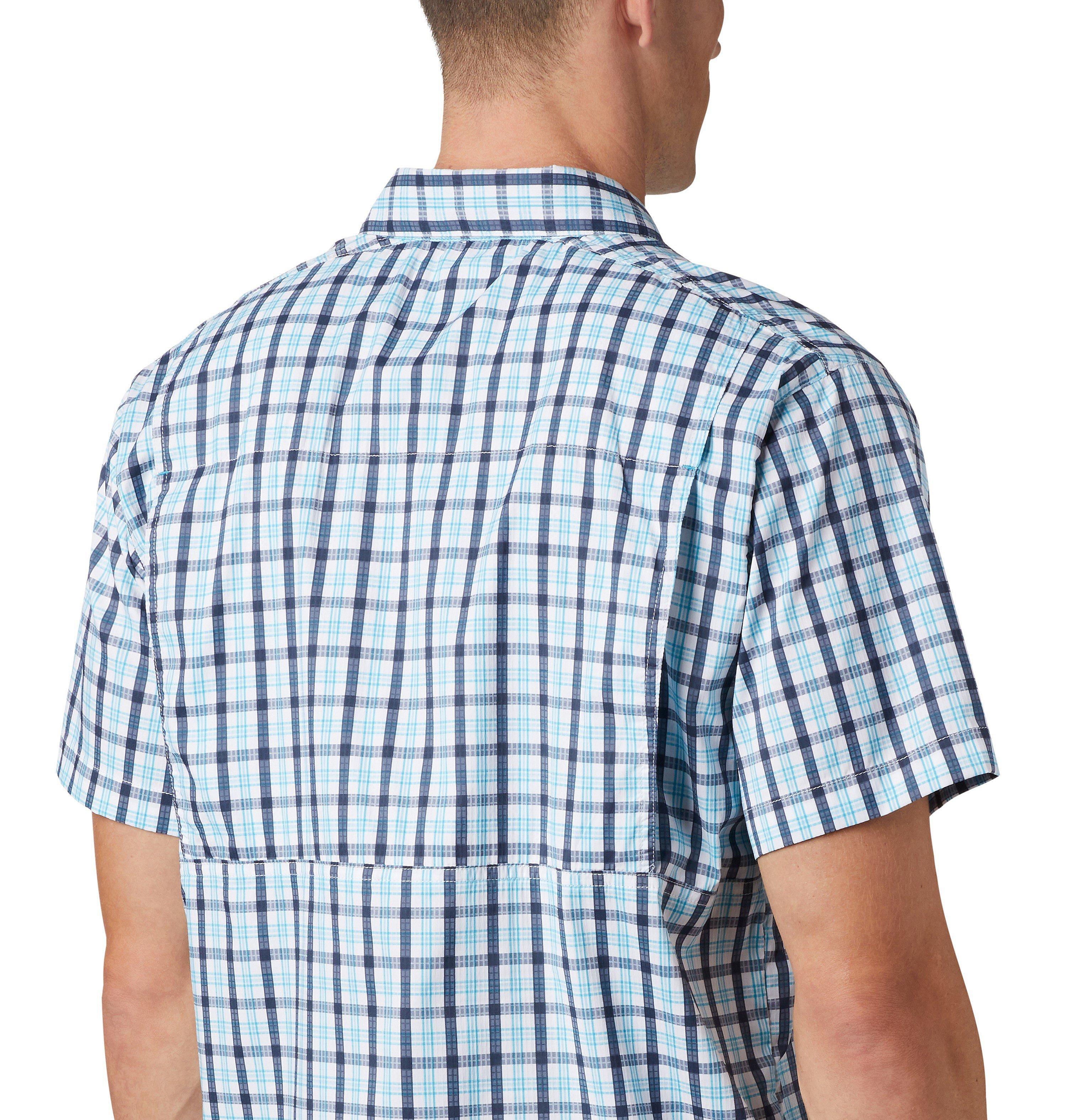 Men's Silver Ridge Lite Plaid™ Short Sleeve Shirt 4