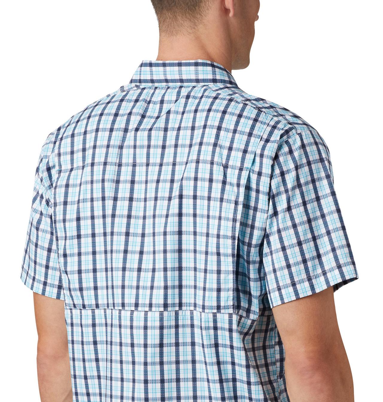 Men's Silver Ridge Lite Plaid™ Short Sleeve Shirt 4
