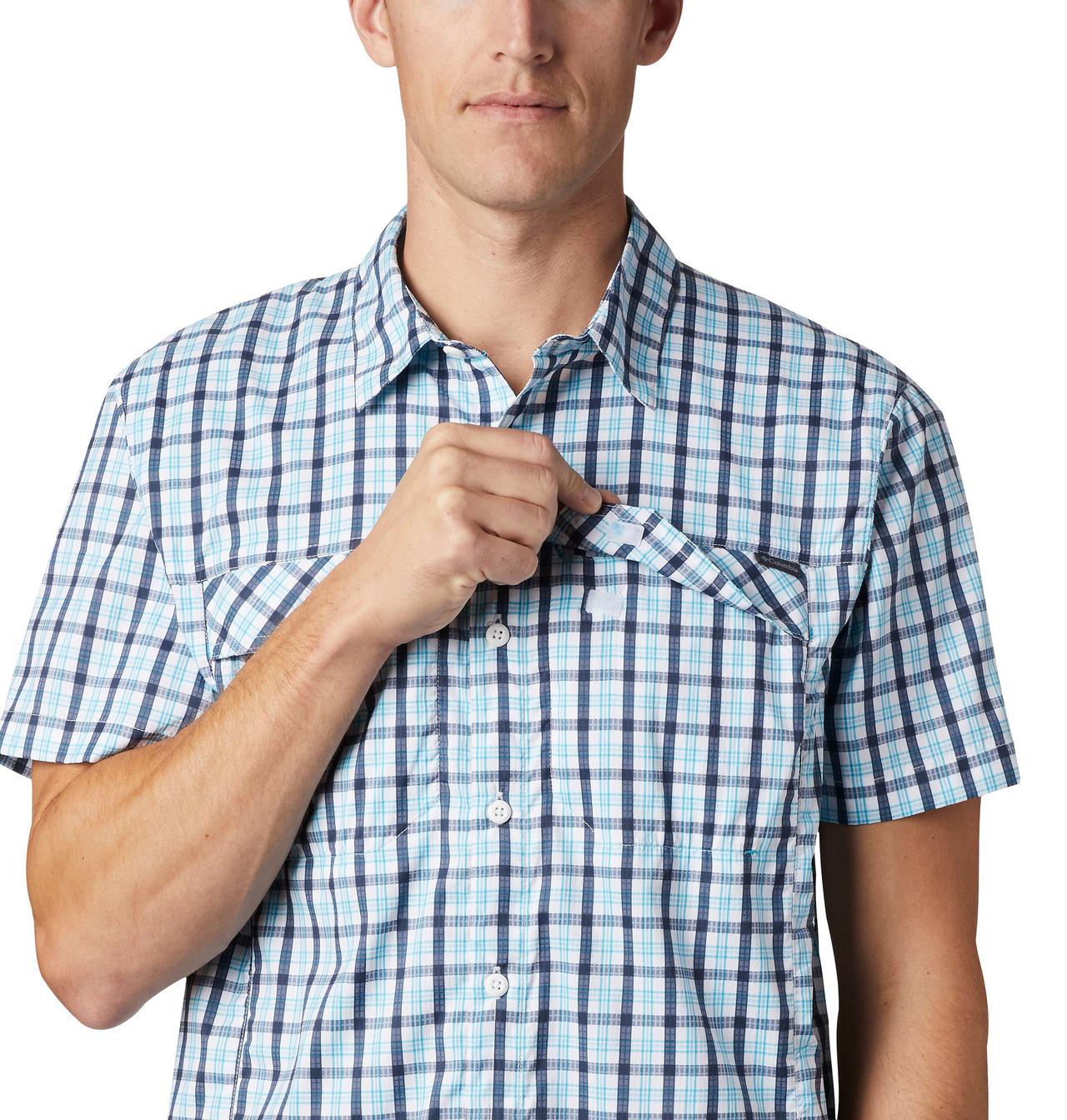 Men's Silver Ridge Lite Plaid™ Short Sleeve Shirt 5