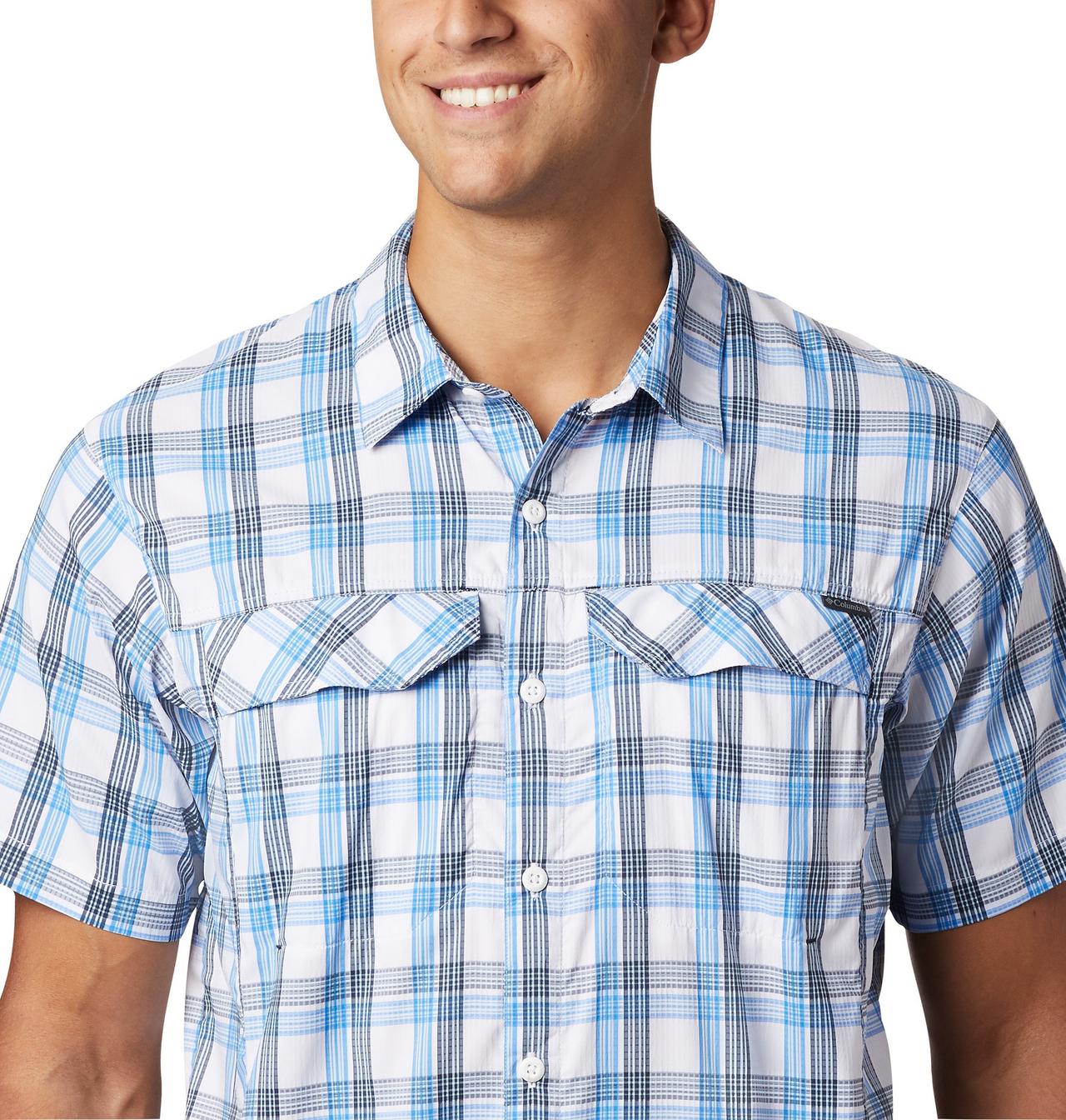 Men's Silver Ridge Lite Plaid™ Short Sleeve Shirt 3