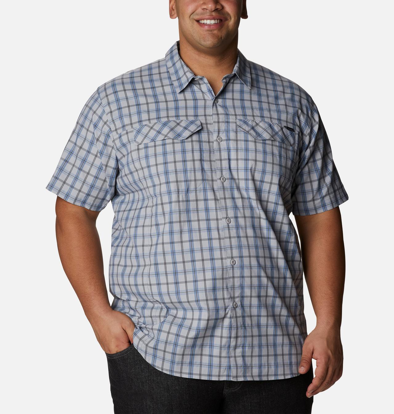 Men's Silver Ridge Lite Plaid™ Short Sleeve – Big 1