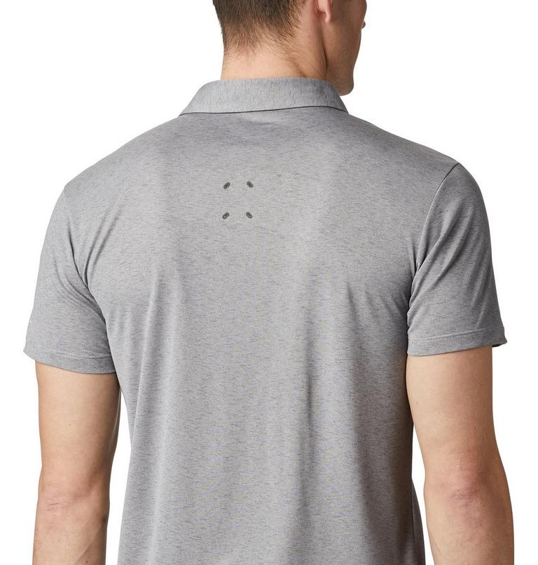 Men's Triple Canyon Tech Polo, Color: Columbia Grey Heather, image 5