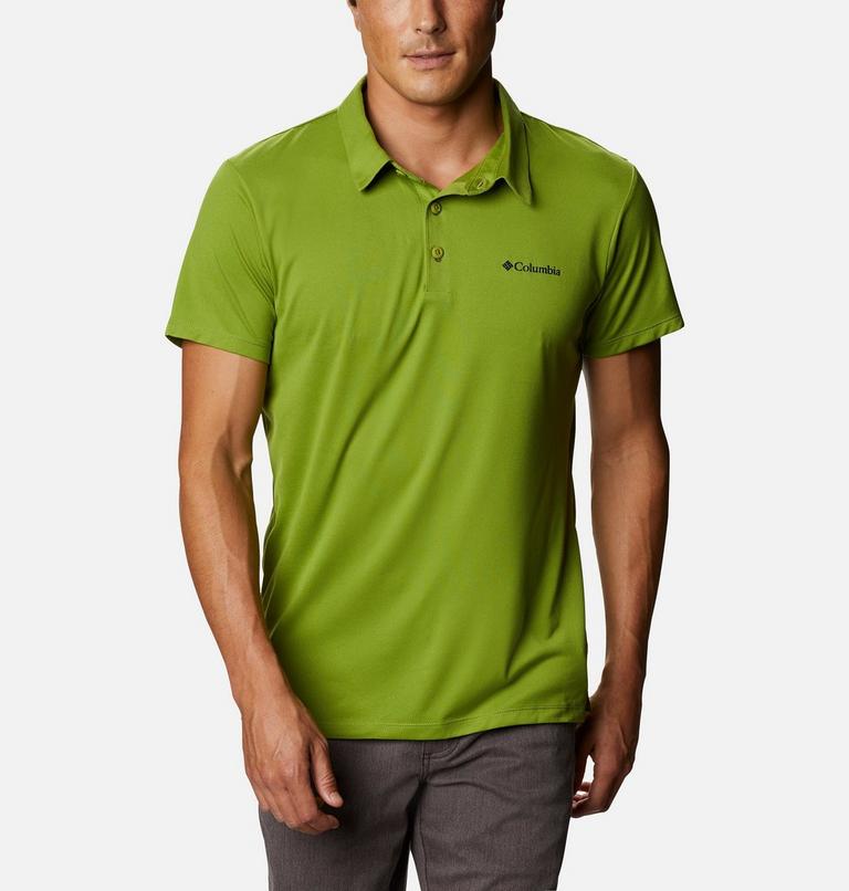 Men's Triple Canyon Tech Polo, Color: Matcha, image 1