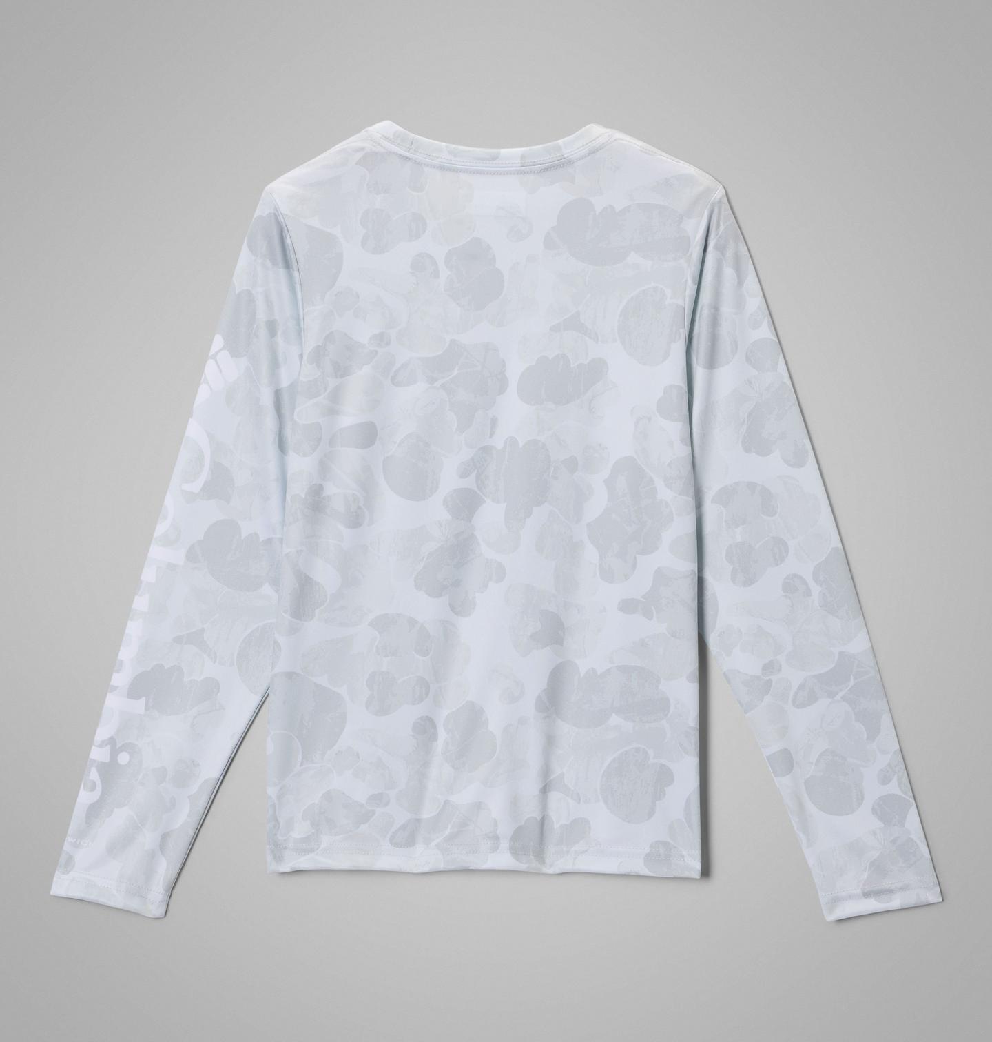 Детская рубашка Columbia PFG Super Terminal Tackle Long Sleeve, цвет: Холодный серый, вариант 1 — фото 2