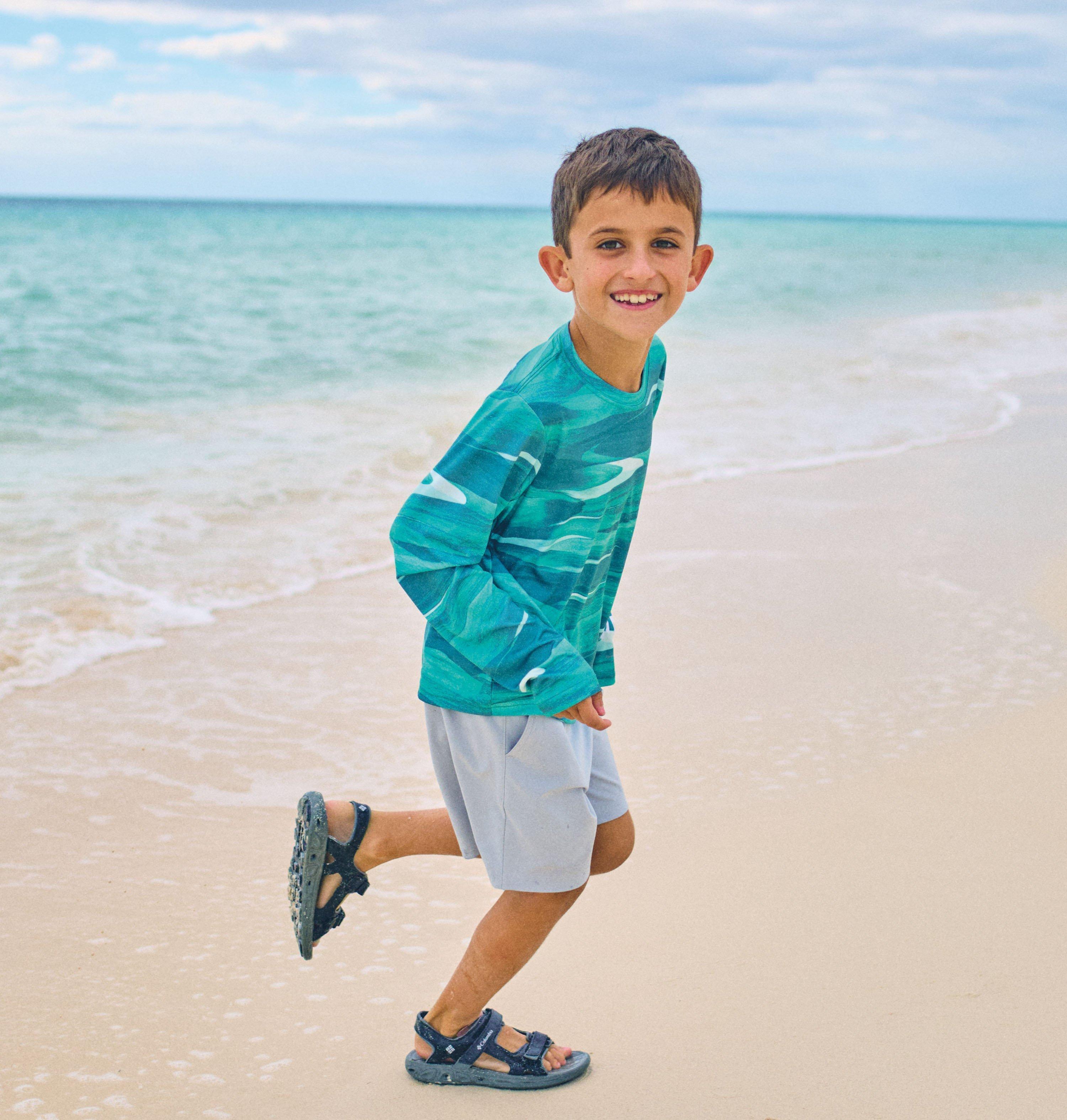 Kids' PFG Super Terminal Tackle Long Sleeve Shirt 3