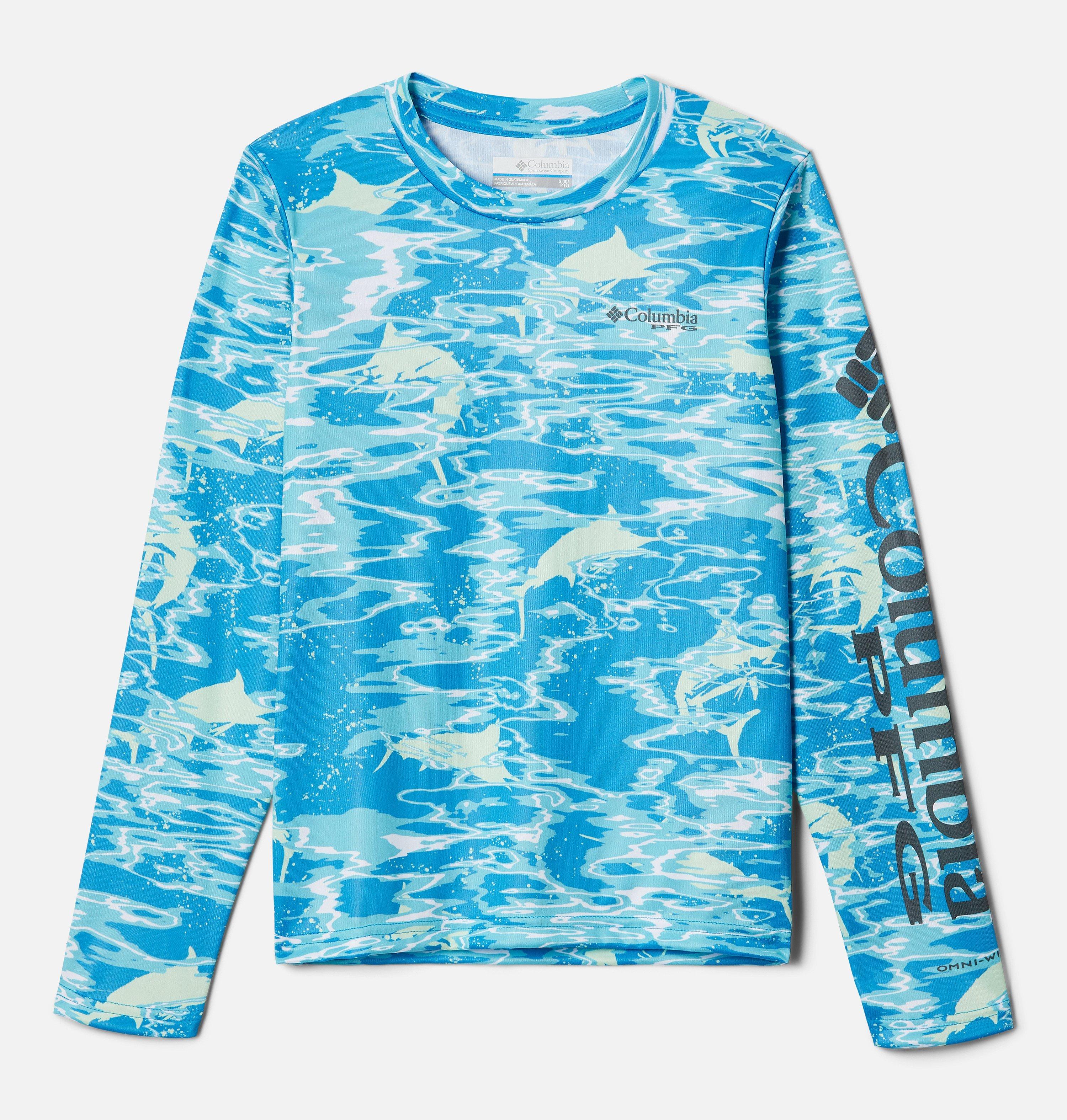 Kids' PFG Super Terminal Tackle Long Sleeve Shirt 1
