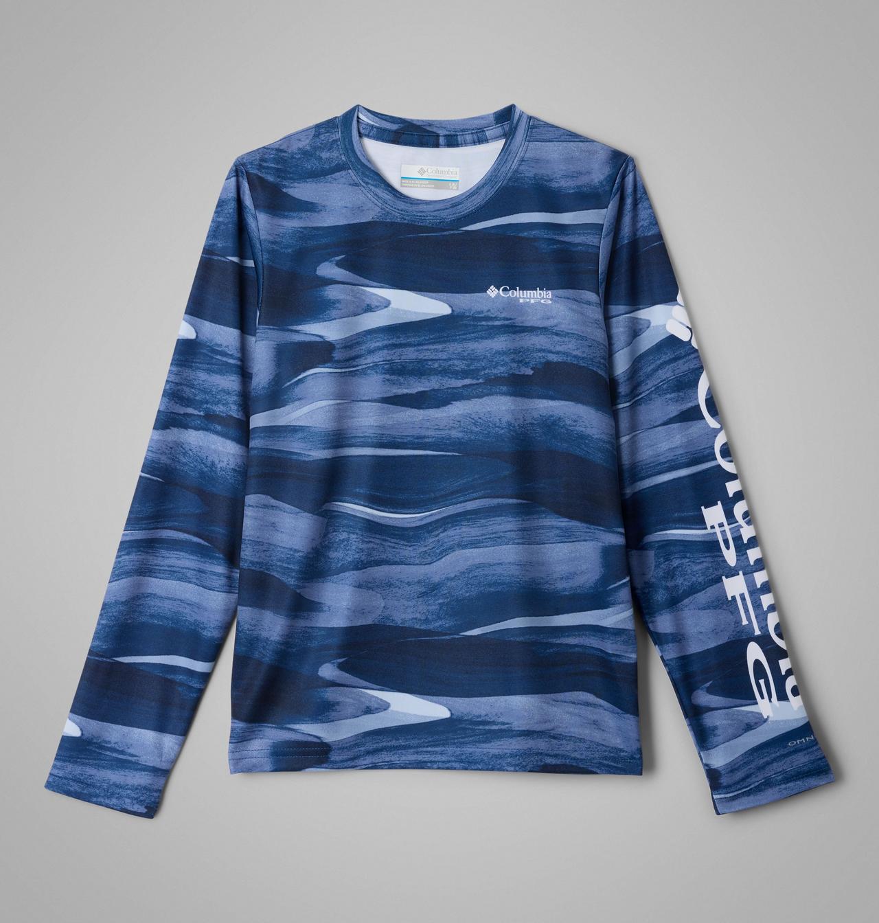 Kids' PFG Super Terminal Tackle™ Long Sleeve Shirt | 471 | S 1