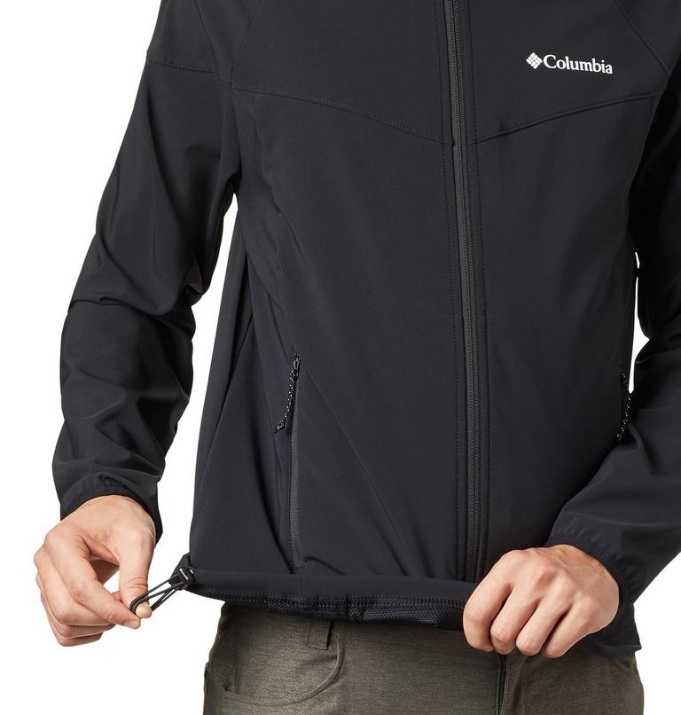 Men's Heather Canyon Softshell Jacket, Color: Black, image 5