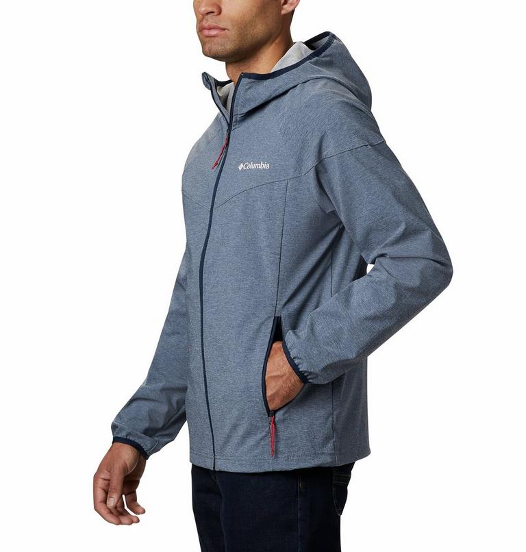Heather Canyon Jacket | 464 | XXL, Color: Collegiate Navy Heather, image 3
