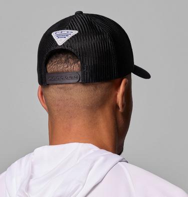 PFG Logo Mesh Snap Back, Color: Black, Hook, image 4