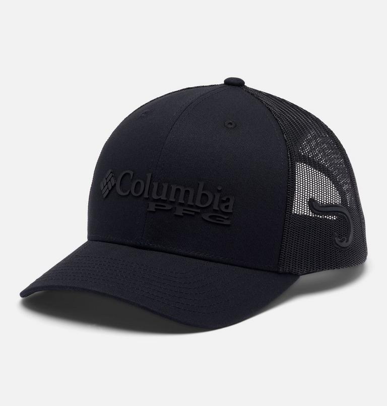 PFG Mesh Snap Back Ball Cap | 016 | O/S, Color: Black, Hook, image 1