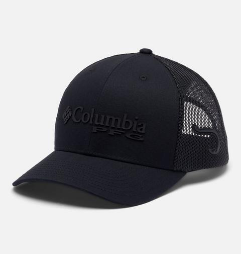 Кепка Columbia PFG Logo Mesh Snapback, цвет: Чёрный
