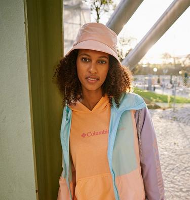 Pine Mountain Bucket Hat, Color: Peach Blossom, image 6