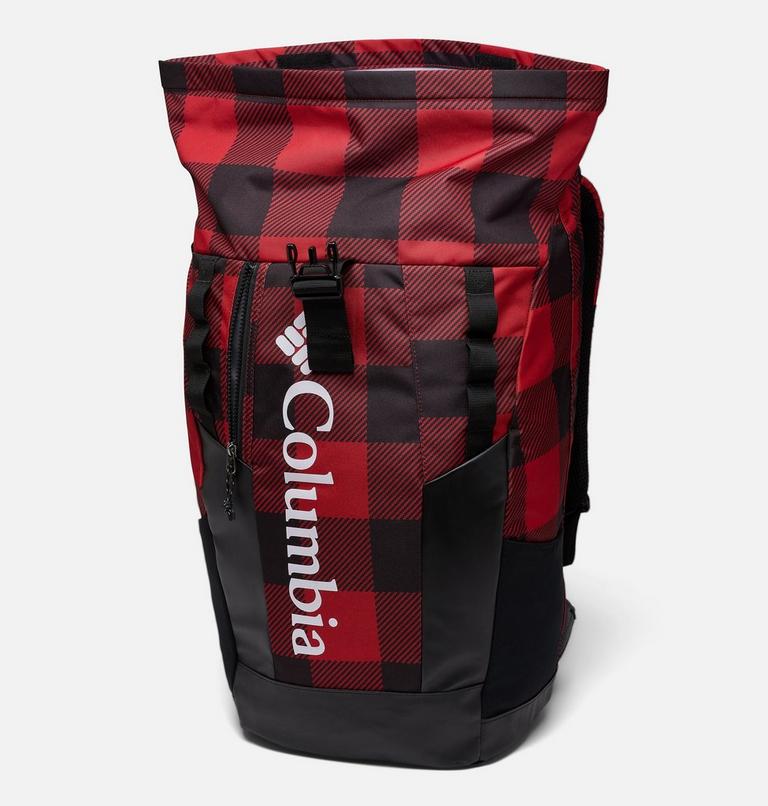 Convey 25L Rolltop Daypack | 613 | O/S, Color: Mountain Red Check Print, image 3