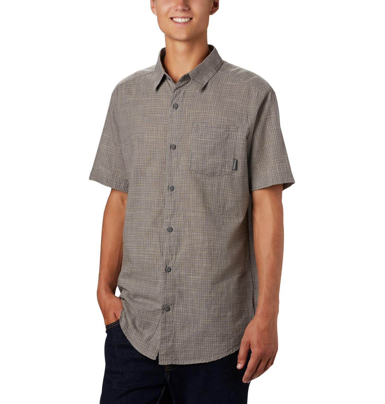 Men's Under Exposure™ Yarn-Dye Short Sleeve Shirt 1