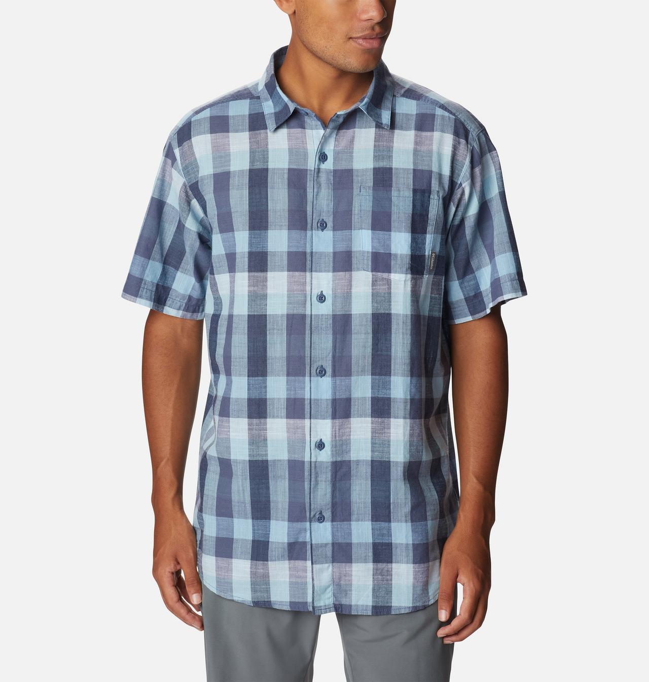 Men's Under Exposure™ Yarn-Dye Short Sleeve Shirt 1