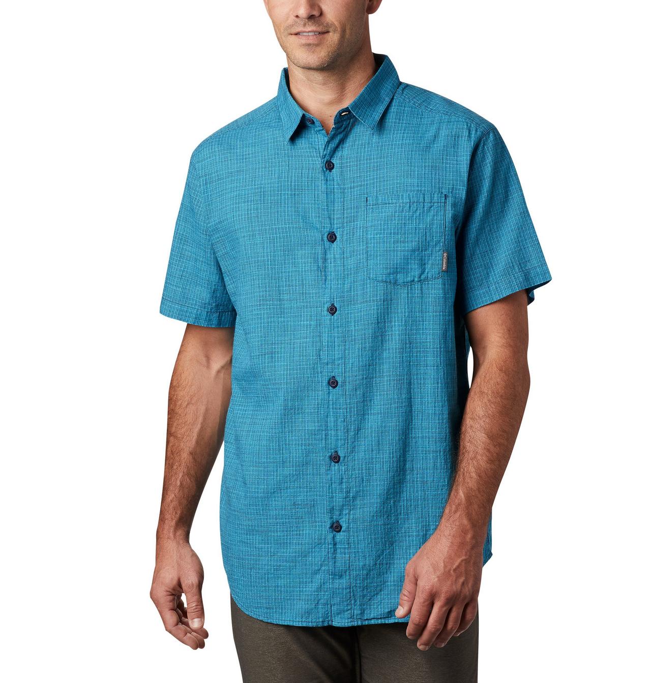 Men's Under Exposure™ Yarn-Dye Short Sleeve Shirt 1