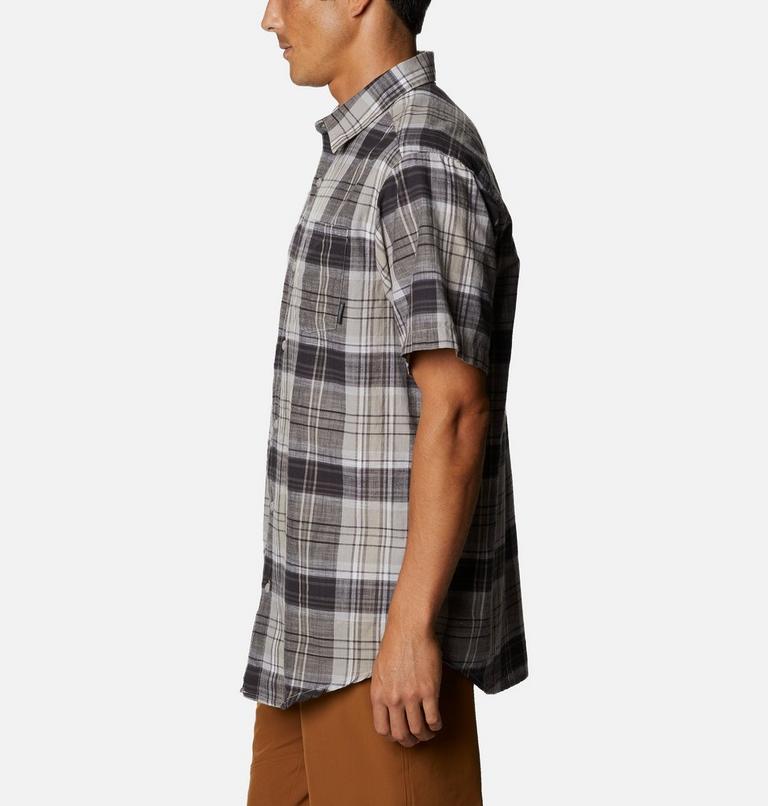 Under Exposure YD Short Sleeve Shirt | 025 | L, Color: City Grey Madras, image 3