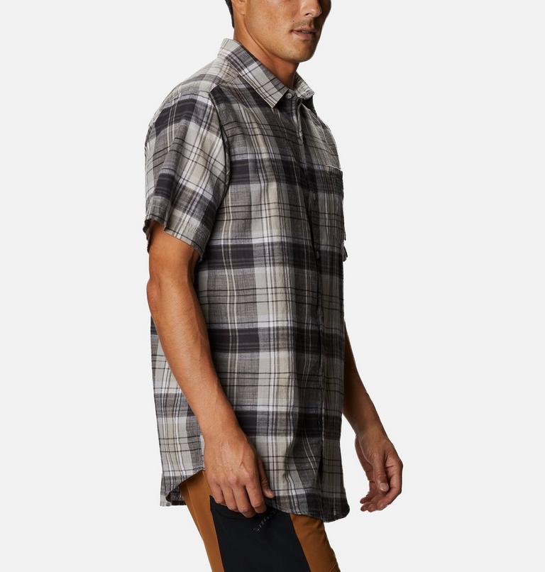 Under Exposure YD Short Sleeve Shirt | 025 | L, Color: City Grey Madras, image 5