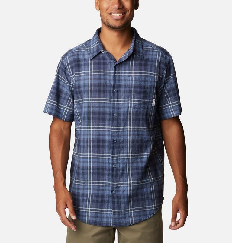Under Exposure YD Short Sleeve Shirt | 478 | XL, Color: Dark Mountain Madras Gingham, image 1