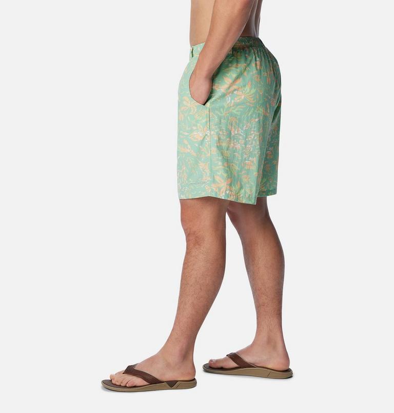 Men's Super Backcast Water Short, Color: New Mint Kona Kraze, image 3