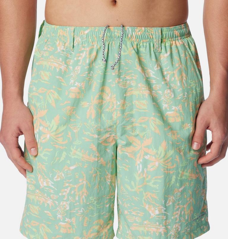 Men's Super Backcast Water Short, Color: New Mint Kona Kraze, image 4