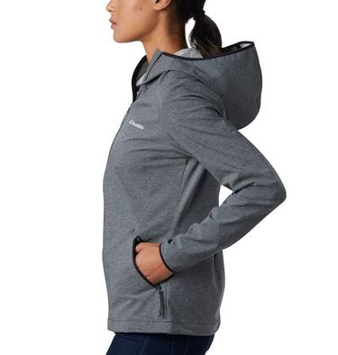 Heather Canyon Softshell Jacket, Color: Black Heather, image 3