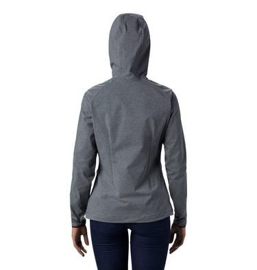 Heather Canyon Softshell Jacket, Color: Black Heather, image 2