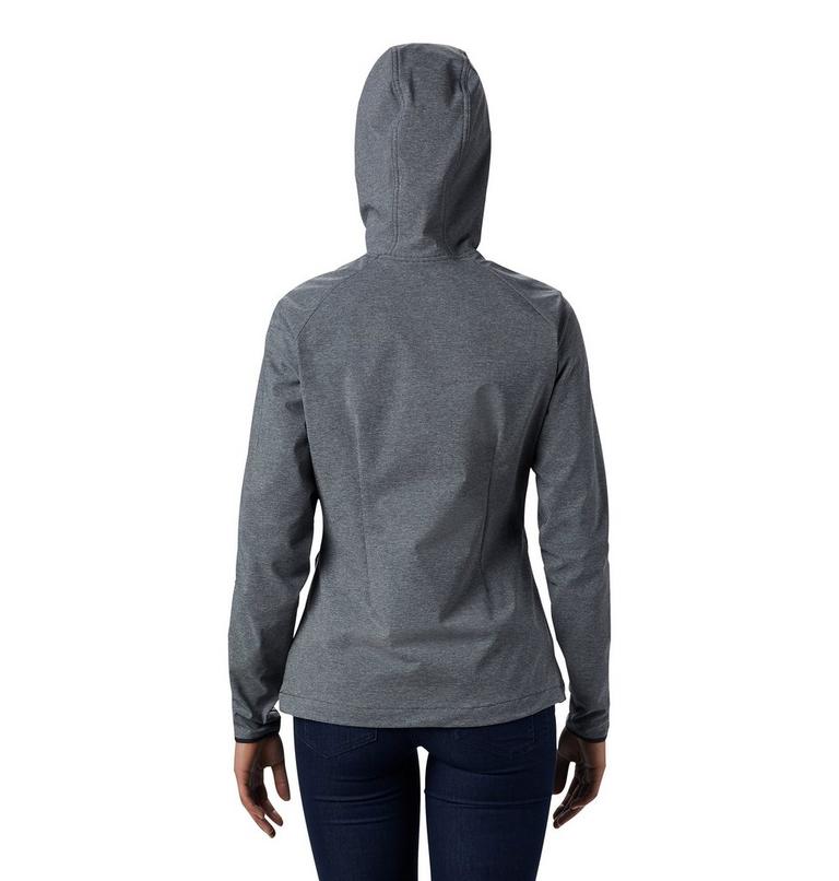 Heather Canyon Softshell Jacket, Color: Black Heather, image 2