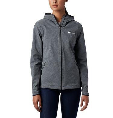 Heather Canyon Softshell Jacket, Color: Black Heather, image 1