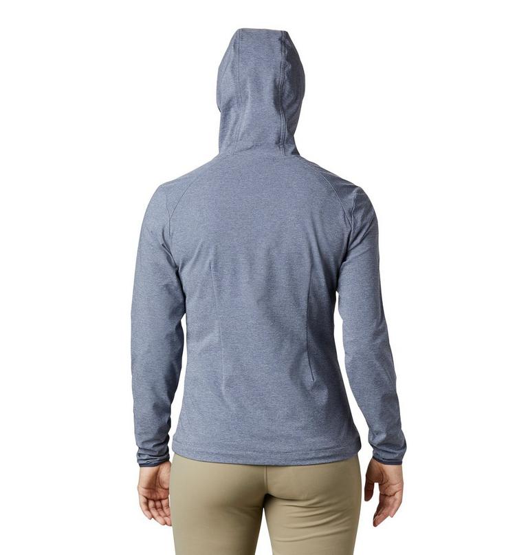 Women's Heather Canyon Softshell Jacket, Color: Nocturnal Heather, image 2