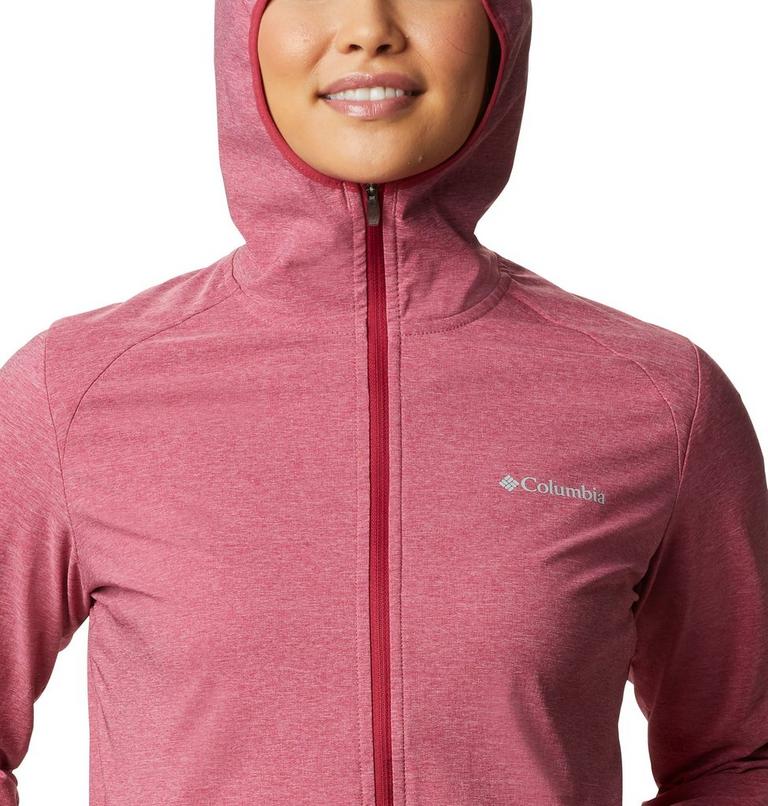Heather Canyon Softshell Jacket, Color: Red Orchid, image 4