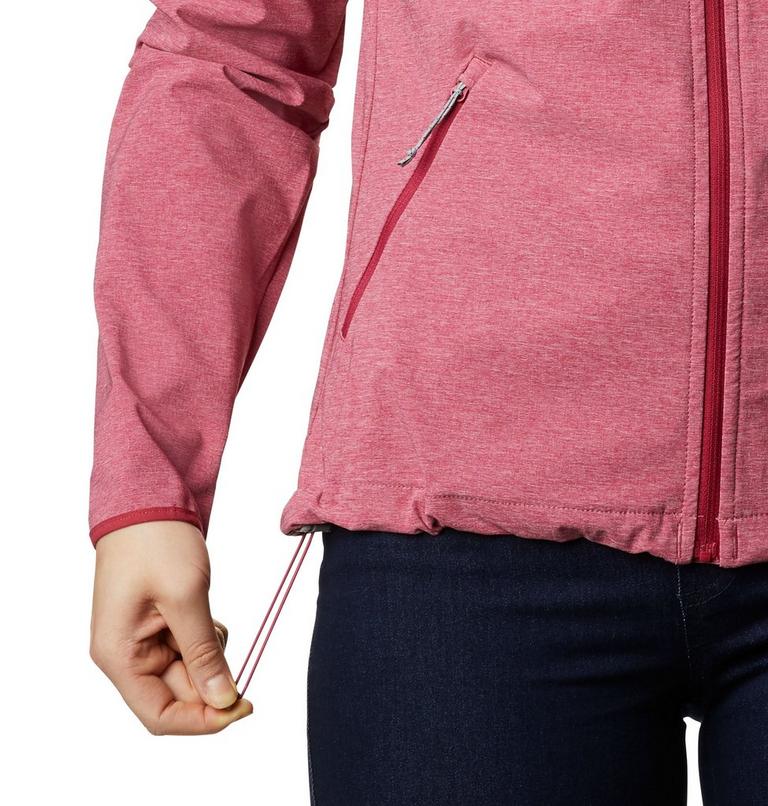 Heather Canyon Softshell Jacket, Color: Red Orchid, image 6