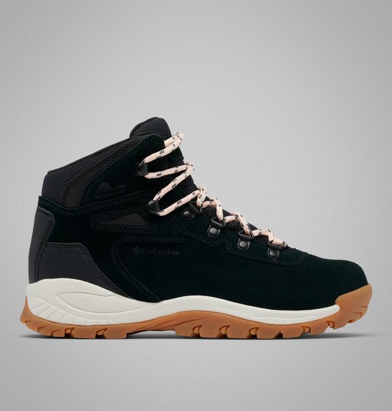 Bota de senderismo impermeable Newton Ridge Plus Amped para mujer, Color: Black, Blush Rose, image 1