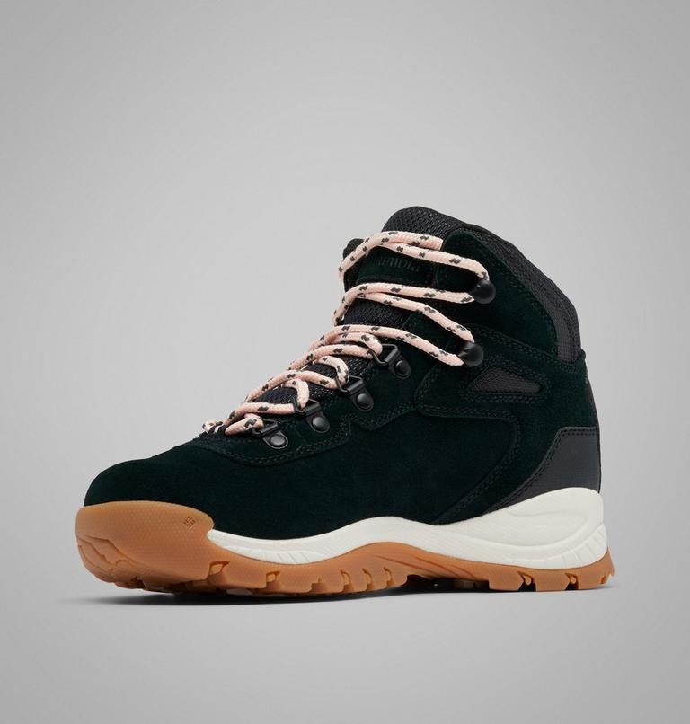 Bota de senderismo impermeable Newton Ridge Plus Amped para mujer, Color: Black, Blush Rose, image 7
