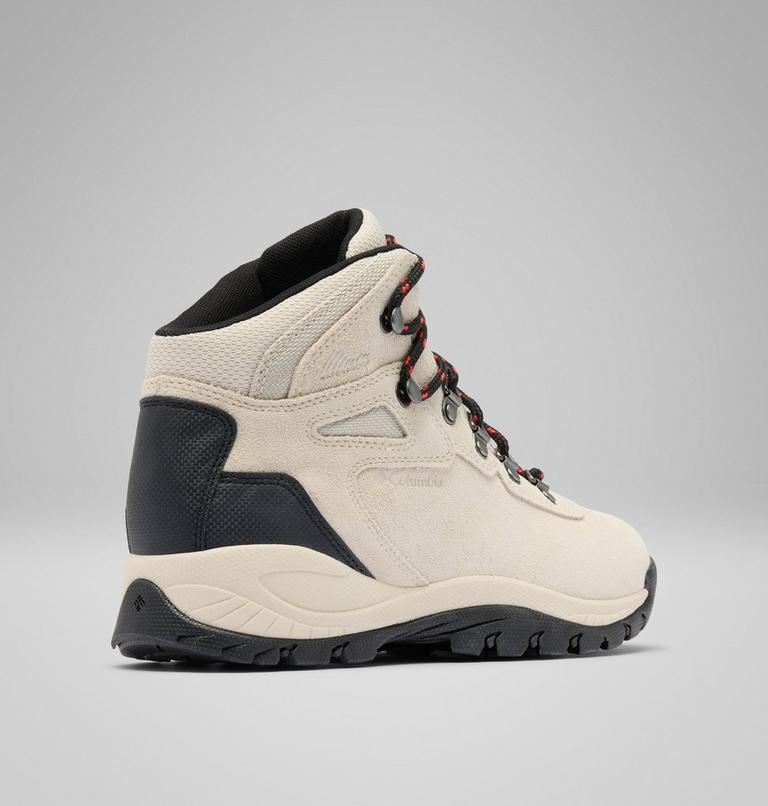 Bota de senderismo impermeable Newton Ridge Plus Amped para mujer, Color: Cloud Grey, Poppy Red, image 9